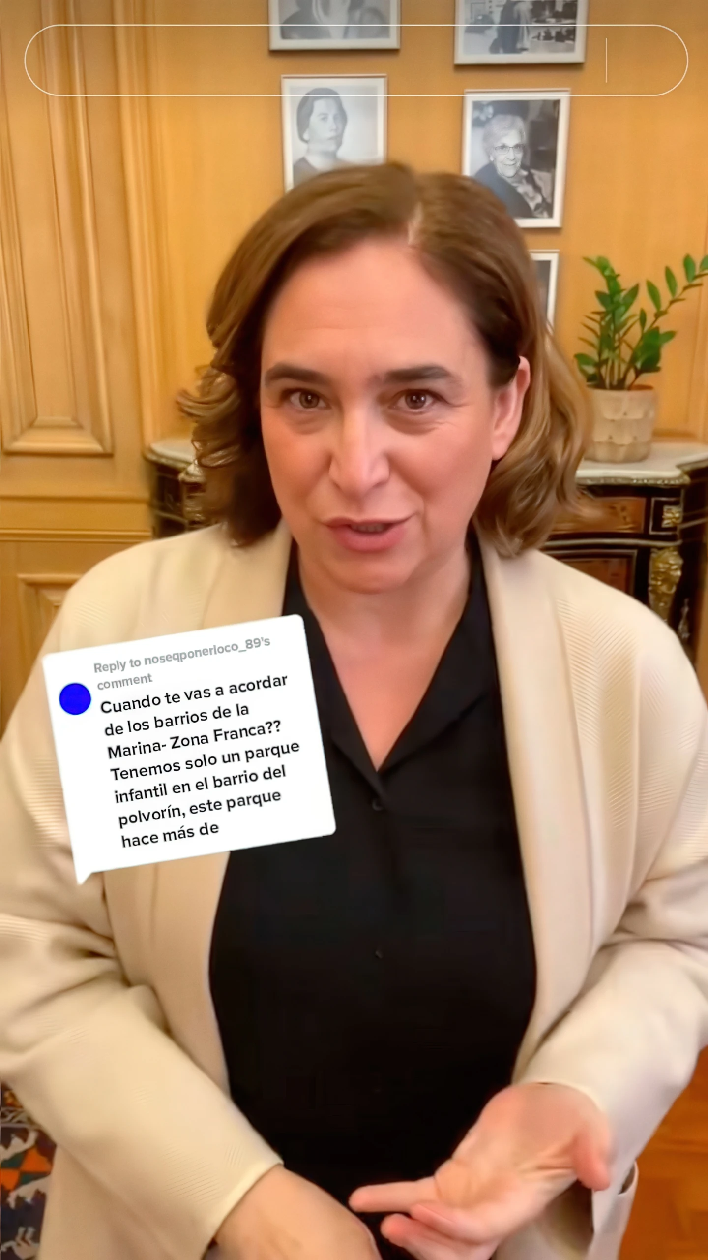 Fotograma del vídeo sobre les actuacions municipals al barri de la Marina
